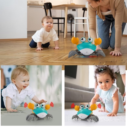 ✨Baby Infant Crawling Crab Toy || Perfect For Kids🦀