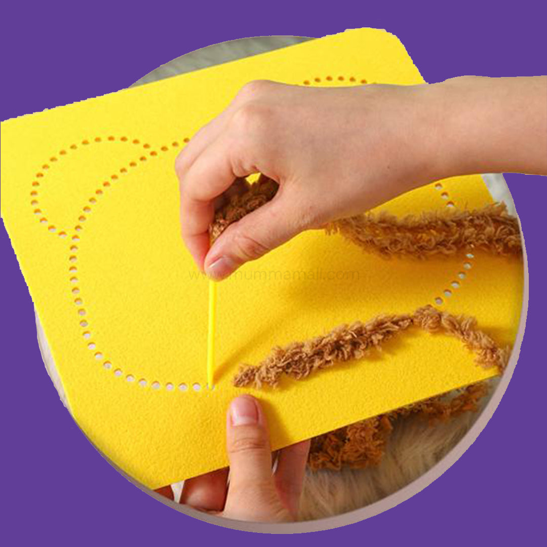 Needle Art Kit – DIY Creative Craft Set for Kids (Ages 3+) | Boosts Creativity, Focus & Hand-Eye Coordination (Buy 1 Get 1 FREE)