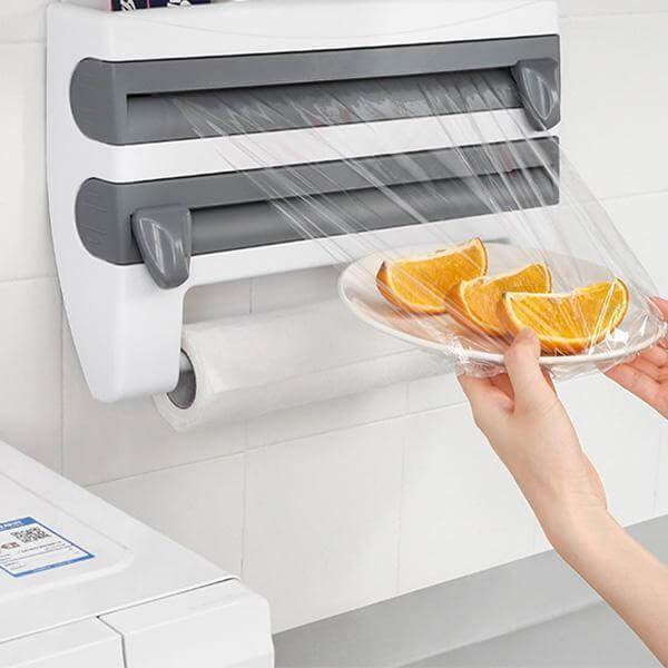 Kitchen Triple Tissue Paper & Foil Dispenser Holder