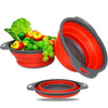 Load image into Gallery viewer, Foldable Silicone Kitchen Drainer Strainer Basket