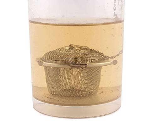 Stainless Steel Spice Tea Filter Herbs Locking Infuser Mesh Ball (Big Size)