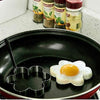 Stainless Steel (4pcs-Set) Omelets Pancake Egg Ring Mold Cake