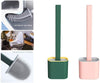 Load image into Gallery viewer, Toilet Brush - Silicone Toilet Cleaning Brush and Holder (Color May Vary)