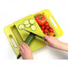 Load image into Gallery viewer, Chop - N - Store Cutting Chopping Board with Tray &amp; Strainers (Multi Color)