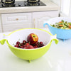 Load image into Gallery viewer, Double Layer Washing Vegetables and Fruit Draining Strainer