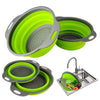 Load image into Gallery viewer, Foldable Silicone Kitchen Drainer Strainer Basket