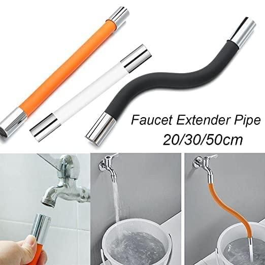 BUY NOW - 360 Degree Adjustable Faucet- Foaming Extension Tube / Sink Drain Extension Tube Faucet Lengthening Extender for Bathroom or Kitchen