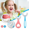 Load image into Gallery viewer, Kids U Shaped Toothbrush with Silicone Bristles Massage Toddler Toothbrush, 360° All-Round Oral Cleaning Tooth Brush U-Shaped Training Toothbrushes for Kids Childrens