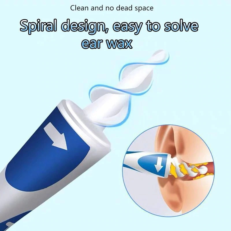 Ear Cleaner Silicon Ear Spoon Tool Set 16 Pcs Care Soft Spiral For Ears Cares Health Tools Cleaner Ear Wax Removal Tool