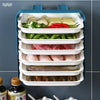 Wall Mounted 6 Layer Hanging Shelves Dish Organizer